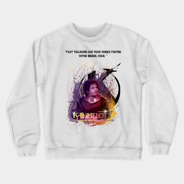 You always have to come and fuck your shit yourself. Crewneck Sweatshirt by Panthox